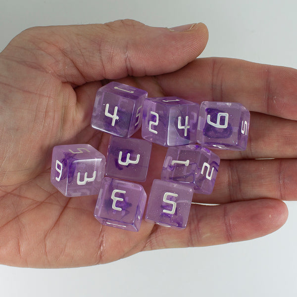 Starfarer 'Sirius' Purple 8D6 dice