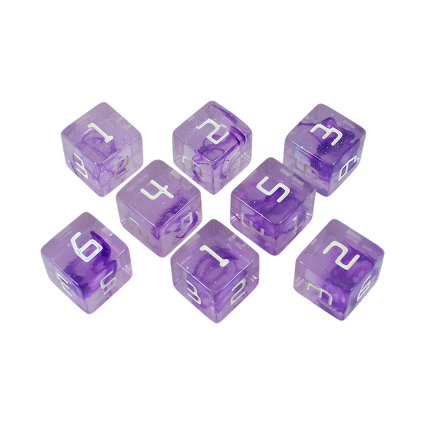 Starfarer 'Sirius' Purple 8D6 dice