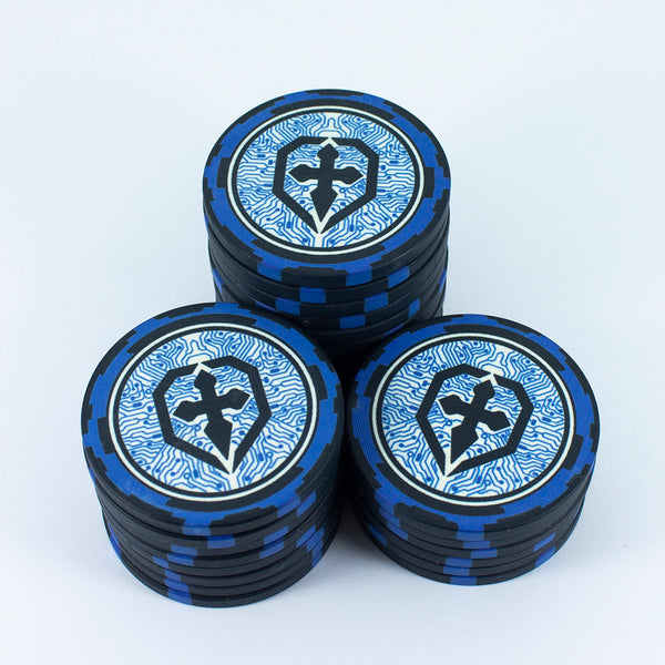 Starfarer Sci-fi Poker Chips - Roll of 25