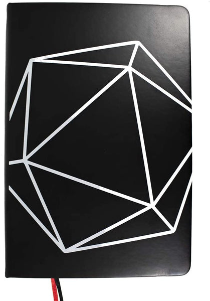 D20 Notebook Gift Set - Hardback Journal And Pen - Paladin Roleplaying