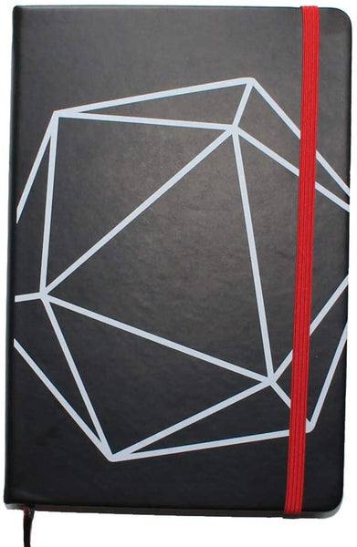 D20 Notebook Gift Set - Hardback Journal And Pen - Paladin Roleplaying