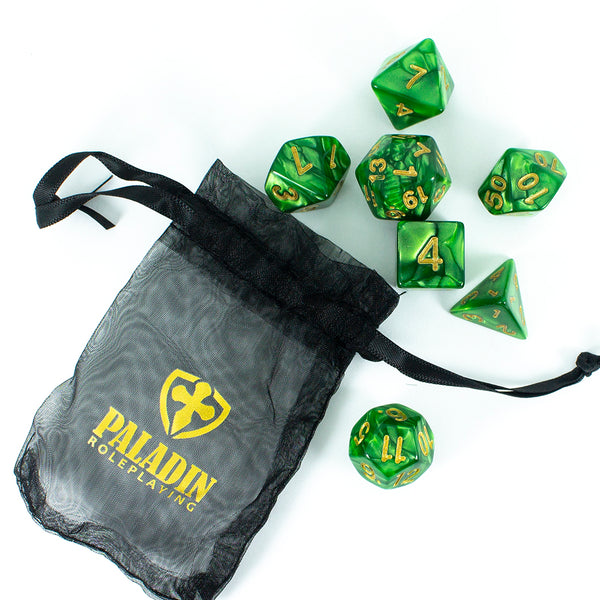 Moss Pearl RPG Dice Set