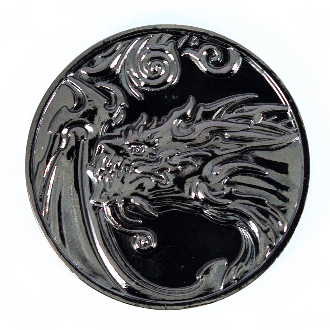 Dragon D2 Coin - Dark Nickel