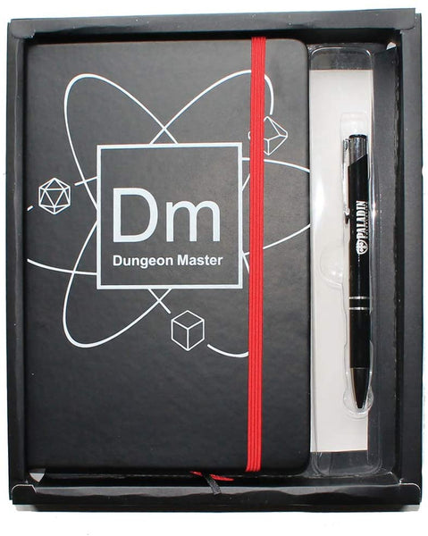 DM Notebook Gift Set - Hardback Journal And Pen - Paladin Roleplaying