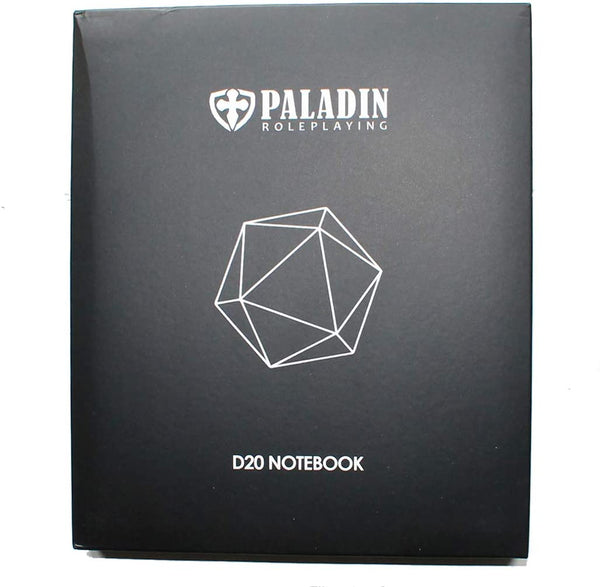D20 Notebook Gift Set - Hardback Journal And Pen - Paladin Roleplaying
