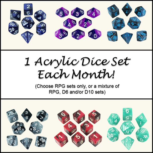 Dice Of The Month Club - Paladin Roleplaying